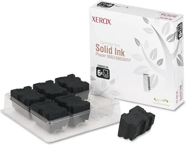 Main image of Xerox XER108R00749 108R00749 Solid Ink Stick, 6 Per Pack, Black