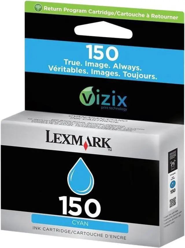 Main image of Lexmark 14N1608 Pro715 Pro915 S315 S415 S515 Ink Cartridge (Cyan) in Retail Packaging