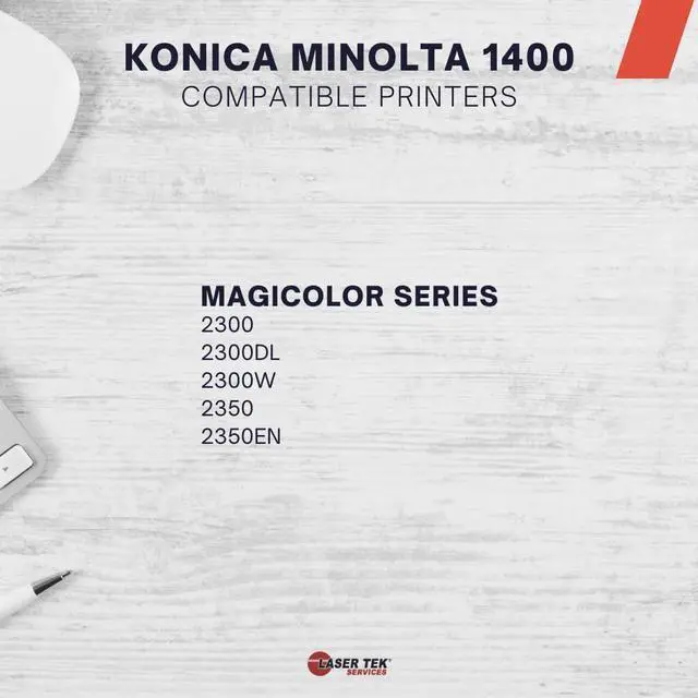 Alt view image 5 of 5 - Laser Tek Services Compatible Toner Refill Kit Replacement for Konica Minolta 1400 1710517-005 Works with Konica Minolta 2300 2300dl 2300w Printers (Black, 1 Pack) - 4,500 Pages