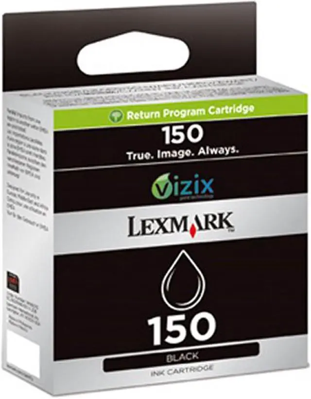 Main image of Lexmark 14N1607 (150) Ink Cartridge, Black - in Retail Packaging
