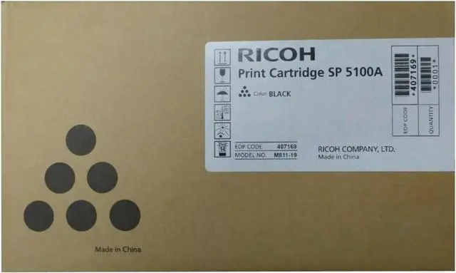 Alt view image 2 of 3 - Ricoh 407169 Aficio SP 5100N Toner44; 20000 Yield