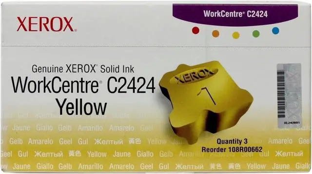 Main image of Xerox 108R00662 Solid Ink Stick (Yellow)