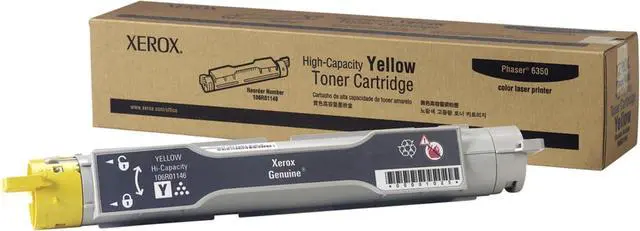 Alt view image 2 of 3 - Xerox Printers Yellow Toner HIGH Capacity (106R01146)