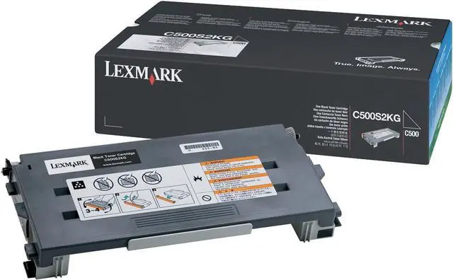 Main image of Lexmark Black High Yield Toner Cartridge -Black -Laser -5000 Page -1 Each