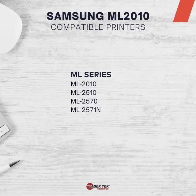 Alt view image 5 of 5 - Laser Tek Services Compatible Toner Refill Kit Replacement for Samsung ML2010 ML-2010D3 Works with Samsung ML-2010 2010D3 2010P Printers (Black, 3 Pack) - 3,000 Pages