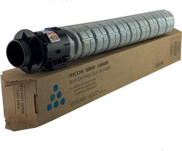 Alt view image 5 of 5 - Ricoh Imc6000 Cyan Cartridge for Use in Imc4500 Imc6000 Estimated Yield 22,500 P