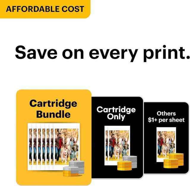 Alt view image 2 of 7 - KODAK Dock Plus 4PASS Instant Photo Printer, 4x6 inches, 50 Sheets Bundle