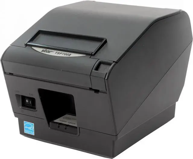 Alt view image 3 of 3 - Star Micronics TSP743IIL-24 Ethernet (LAN) Thermal Printer with Auto-Cutter - Gray