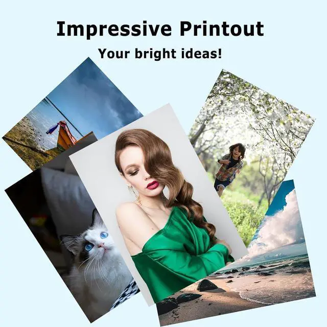 Alt view image 5 of 7 - 522 Ink Refill Bottles Replacement for Epson 522 Ink (Not Sublimation Ink), Work with ET-2720 ET-2803 ET-2800 ET-4800 EP 4700 ET-2400 Printer (2 Black, 1C 1M 1Y, 5 Bottles)