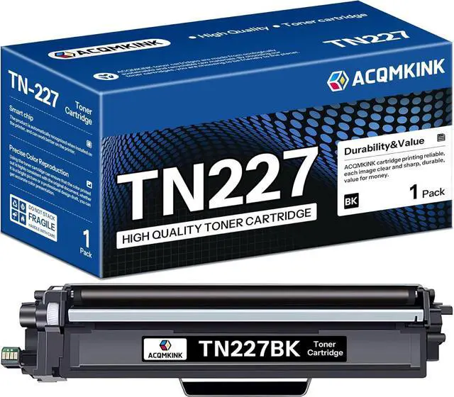 Main image of TN227 TN227BK High Yield Toner Cartridge Black Replacement for Brother TN227BK TN-227BK HL-L3270CDW MFC-L3770CDW HL-L3290CDW MFC-L3750CDW HL-L3210CW Printer, TN227 1PK