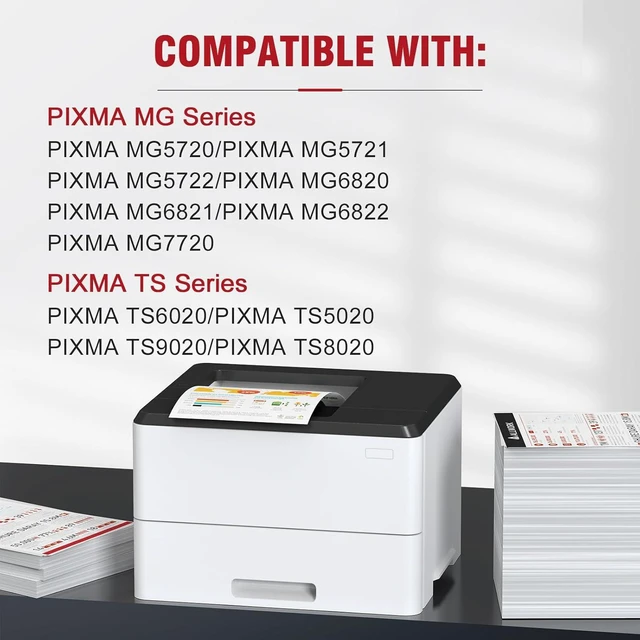 Alt view image 2 of 6 - Allwork PGI270XL CLI271XL Compatible Ink Cartridges Replacement for Canon PGI-270XL CLI-271XL Works with Canon PIXMA TS6020 9020 5020 8020 MG7720 6821 5720 6820 5722 6800 5700 6822 5721 10Pack