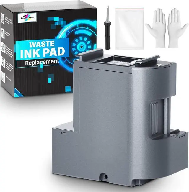 Main image of Waste Ink Pad Replacement with Reset Software Compatible Replacement for E Pson ET-2850 ET-2760 ET-2750 ET-2700 ET2850 ET2760 ET2750 ET2700 2850 Printer, Maintenance Box with Reset Software
