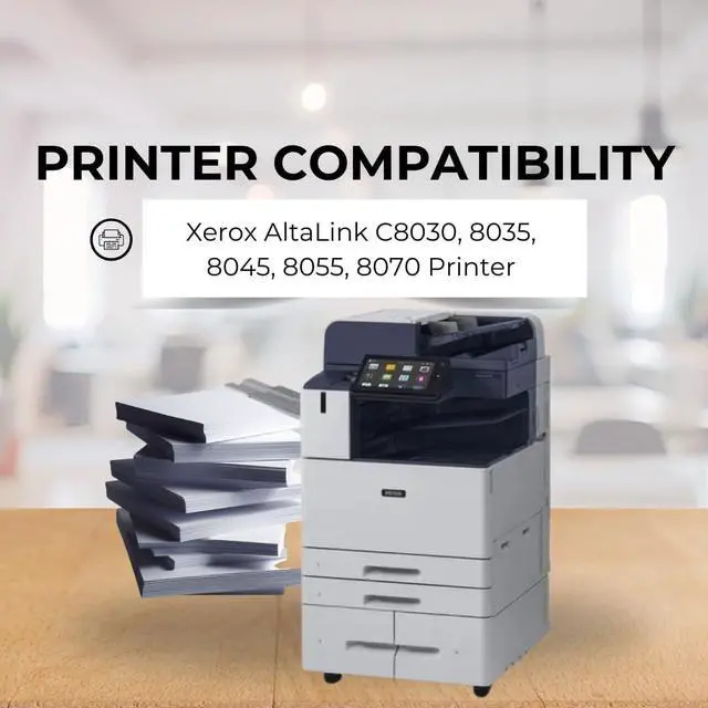 Alt view image 2 of 7 - Toner Pros Remanufactured Toner Cartridge for Xerox AltaLink C8030 C8035 C8045 C8055 C8070 Printers 4 Pack (006R01697, 006R01698, 006R01699, 006R01700), Yield Black 26,000, Color 15,000 Pages