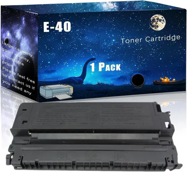 Main image of E-40 Compatible Toner Cartridge Replacement for Canon High Yield Compatible PC775 PC785 PC790 PC795 PC920 PC921 PC940 Printers, Meet Printing Needs (1 Pack Black)
