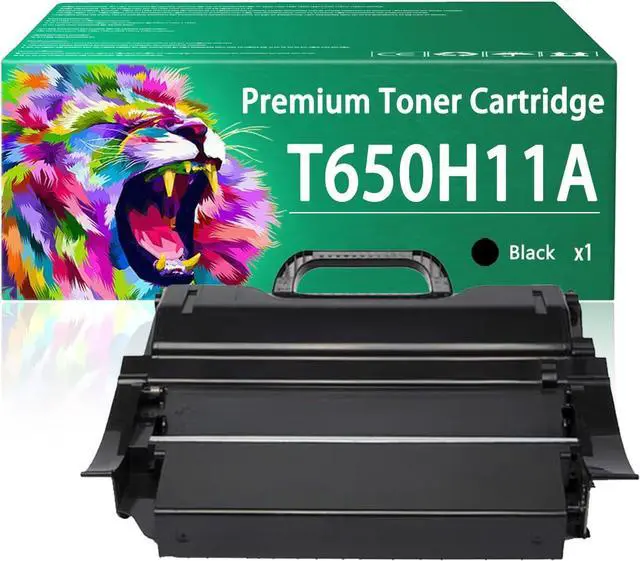 Main image of T650H11A Toner Cartridge Compatible for Lexmark T650H11A T650H21A Toner Cartridges Work for Lexmark T650DN T650DTN T650N T652DN T652DTN T652N T654DN T654DTN Printers