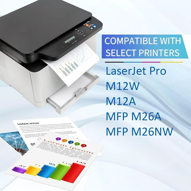 Alt view image 2 of 7 - 79A CF279A Compatible Toner Cartridge Replacement for HP 79A CF279A 79X CF279X Toner Cartridges for HP LaserJet Pro M12W M12A MFP M26A M26NW Printers