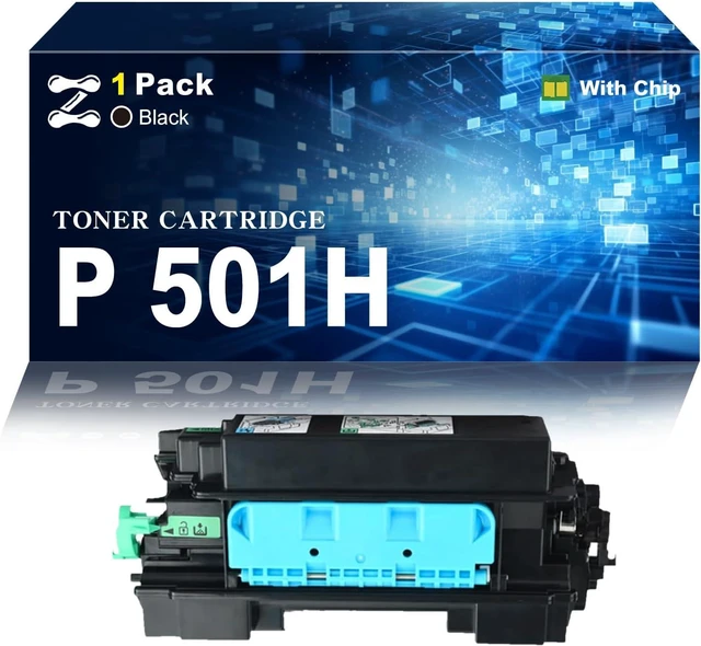 Main image of P 501H Toner Cartridge Compatible for Ricoh 418446 Toner, Work for Ricoh P 501 501H IM 430Fb Printers, 1 Pack