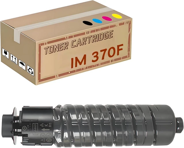 Main image of SHENGX IM 370F Toner Cartridge, Compatible for Ricoh IM 370F Printers, with Chip, 842609 Black,Black*1