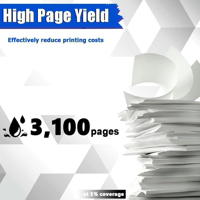 Alt view image 3 of 7 - W9024MC Black Toner Cartridge for HP LaserJet Managed MFP E40040 MFP E40040DN MFP E42540F Printer, No Chip, Achieving 3100 Pages,Black-1 Pack