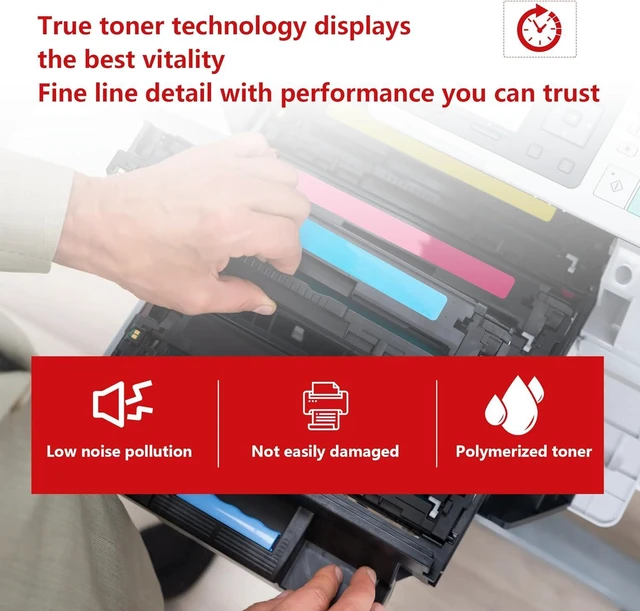 Alt view image 5 of 7 - 045H Toner Cartridge Black 1 Pack Replacement for Canon CRG-045H CRG045H ImageCLASS MF632Cdw MF634Cdw LBP612Cdw MF631Cn MF633Cdw Printer Ink