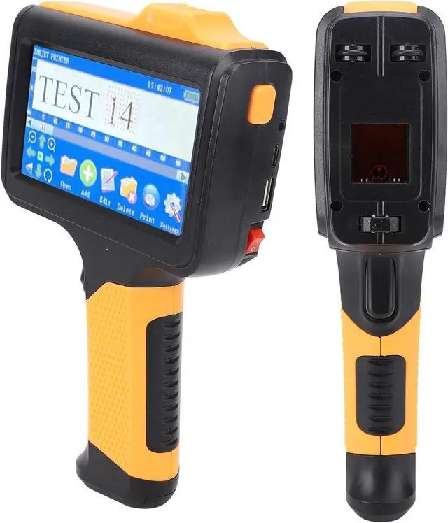 Alt view image 3 of 7 - Cryfokt Hand Held Printer Machine, 600dpi Handheld Printer Cortex A9 Quad Core 25 Languages for Metal Wood Glass Fabric Printing