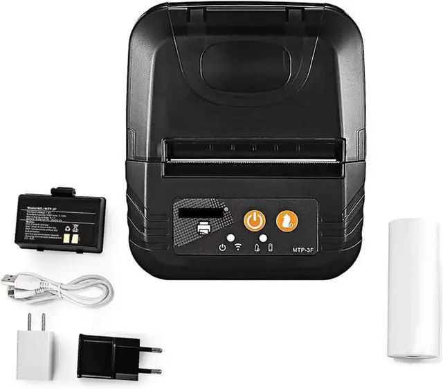 Main image of Printer 80mm Printer Wireless Portable Mini 3Inch Receipt