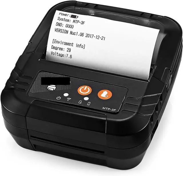 Alt view image 2 of 3 - Printer 80mm Printer Wireless Portable Mini 3Inch Receipt