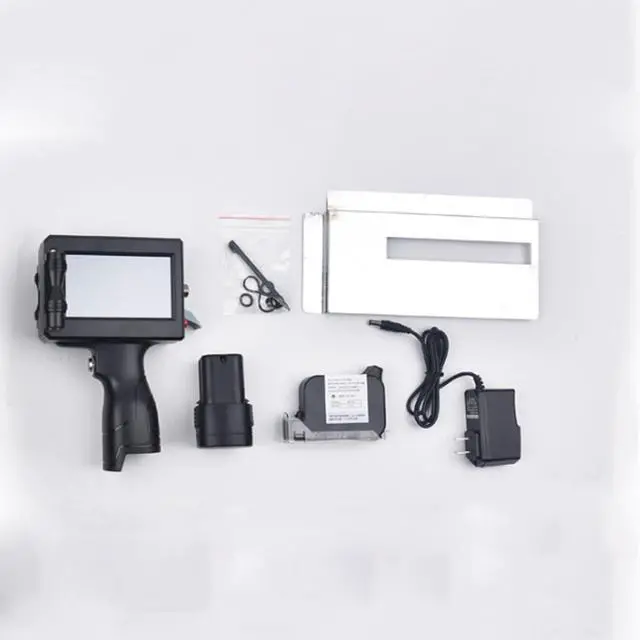 Alt view image 7 of 7 - Portable Handheld Inkjet Printer Gun with 4.3 Quick-Dry Wireless Coder for Exp Dates, Barcodes, QR Codes, Logos, Batch Numbers | Handheld Logo Printer