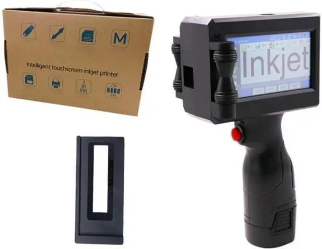 Alt view image 4 of 7 - Industrial-Grade Portable Handheld Inkjet Printer w/ 12.7mm NozzleMulti-Material Date Coding for Metal/Wood/Glass/Fabric