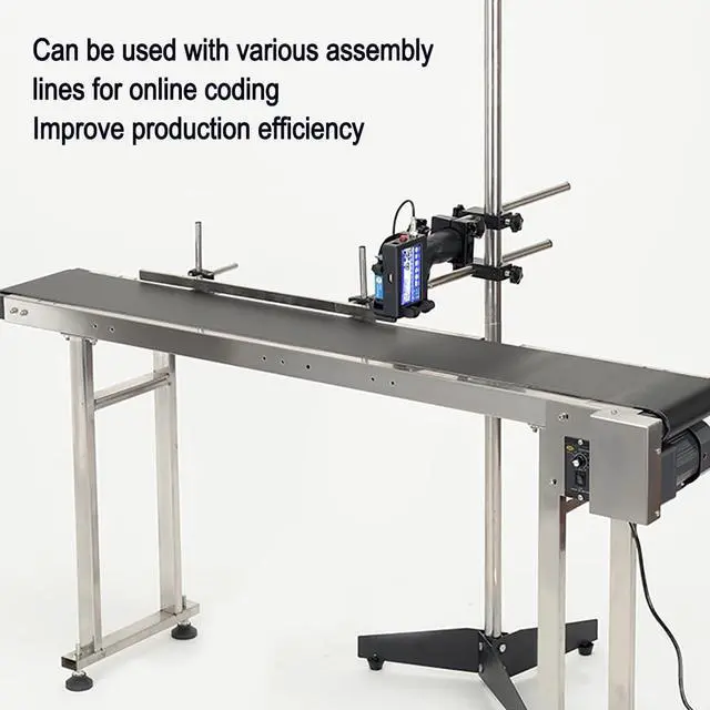 Alt view image 2 of 7 - Handheld Inkjet Printer, with Quick-Drying Ink Pocket, 4.3 Inch LED Touch Screen, for Date/Batch/QRcode/Barcode Handheld Printer/Batch Series Number/Logo On Any Surface