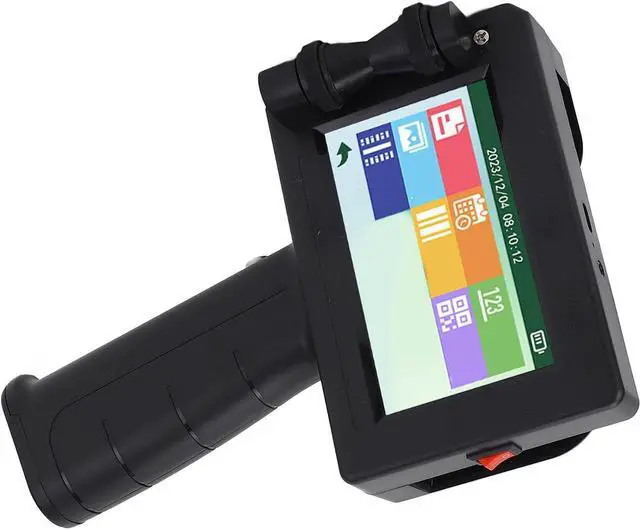 Alt view image 2 of 7 - Handheld Inkjet Printer, Portable Printer Logo 12.7mm Production Date Time Batch Number Inkjet Label Handheld