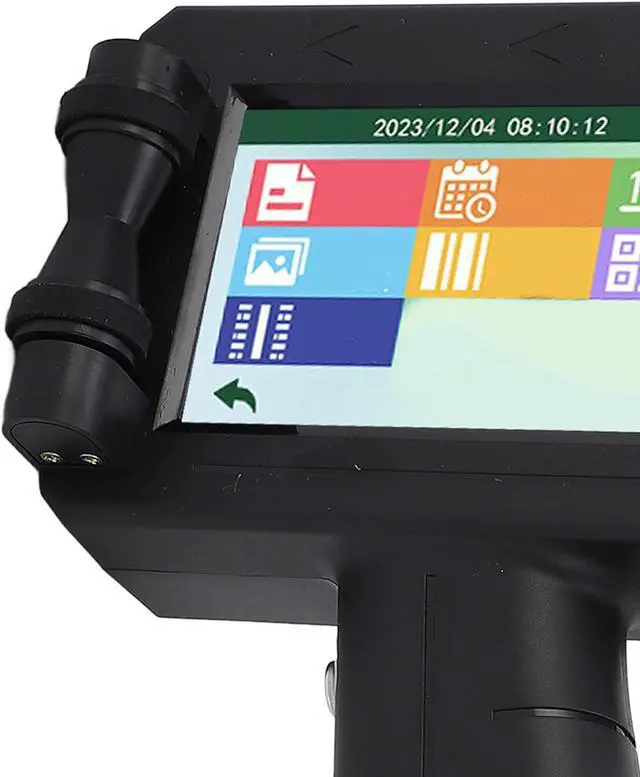 Alt view image 7 of 7 - Handheld Inkjet Printer, Portable Printer Logo 12.7mm Production Date Time Batch Number Inkjet Label Handheld