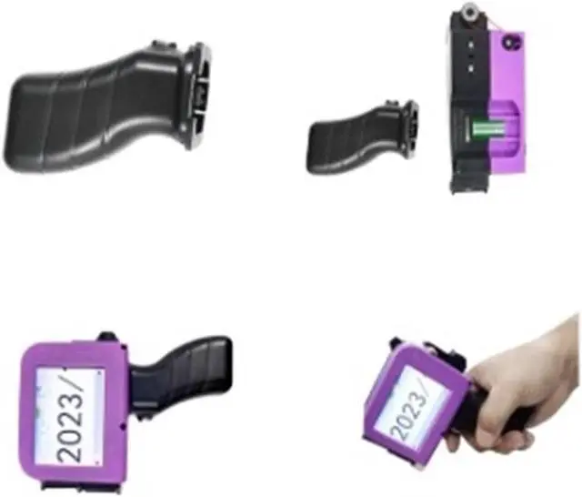 Alt view image 2 of 5 - Handheld Printer, Handheld Inkjet Printer, for Text QR Codes, Batch Numbers, Dates,for Small Industrial