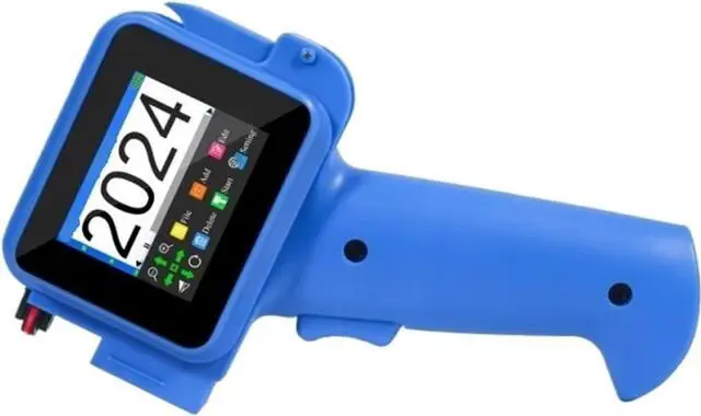 Alt view image 2 of 7 - Mini Inkjet Printer, 12.7mm Mini Handheld Inkjet Printer with Quick-Drying Ink for Text QR Code Barcode Batch Number Logo Date Label Portable Coding Machine,for Text Barcode Batch Number