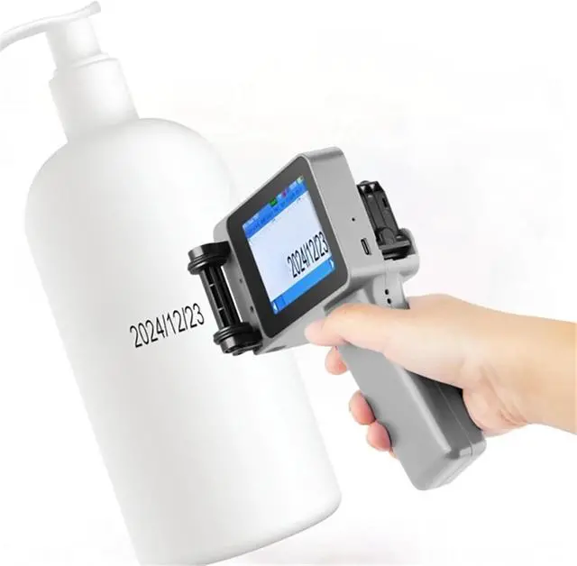 Alt view image 2 of 6 - Handheld Printer, Portable Handheld Inkjet Printer with Ink Cartridge Printer, Expiration Date Marking Date Coding,for Small Industrial