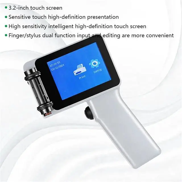 Alt view image 6 of 6 - Handheld Printer, Portable Handheld Inkjet Printer with Ink Cartridge Printer, Expiration Date Marking Date Coding,for Small Industrial