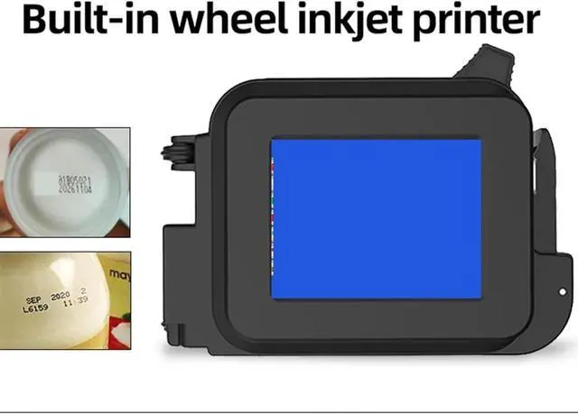 Alt view image 3 of 6 - Handheld Printer, Mini Inkjet Printer Portable Intelligent Production Date QR Code Reader,for Small Industrial
