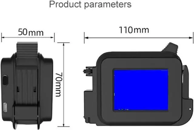 Alt view image 6 of 6 - Handheld Printer, Mini Inkjet Printer Portable Intelligent Production Date QR Code Reader,for Small Industrial