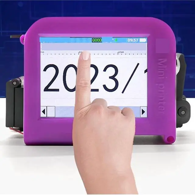 Alt view image 4 of 5 - Handheld Printer, Handheld Inkjet Printer, for Text QR Codes, Batch Numbers, Dates,for Small Industrial