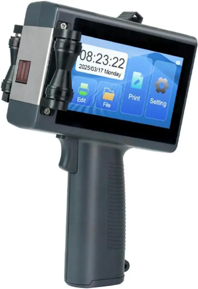 Main image of T10 Upgrade Handheld Inkjet Printer for Printing Text QR Code, B ode, Date, Time, Batch Number on Metal Wood, Glass Cloth, Paper Boxes, and Plastic (Handheld Inkjet Printer)