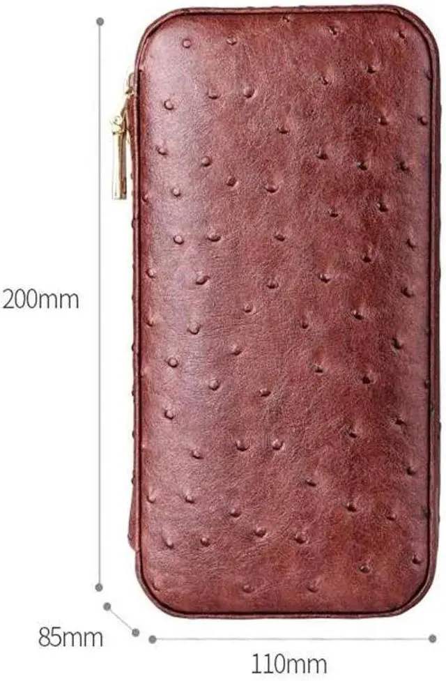 Alt view image 4 of 5 - Cigar Box, Cigar Humidor Travel Portable 6 Sticks Sealed Lining Cedar Wood Decorative Box