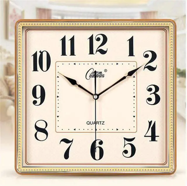 Main image of Watch Wall Clock Large Living Room Wall Clock Mute Wall Clock Hanging Table Minimalist Creative Fashion Watches Quartz Pendant Watch Wall Clock (Color : 4#, Size : 14) (16 8#)
