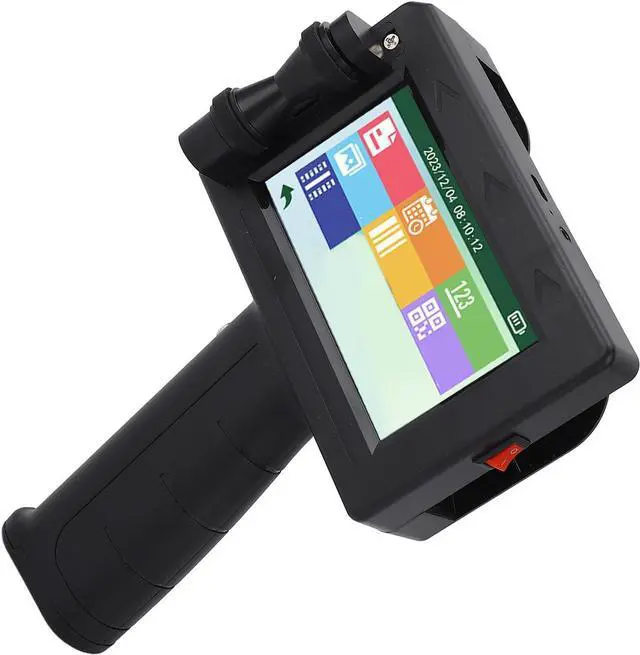 Alt view image 4 of 7 - Handheld Inkjet Printer, Portable Printer Logo 12.7mm Production Date Time Batch Number Inkjet Label Handheld