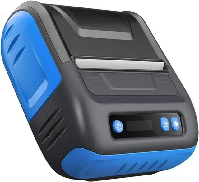 Alt view image 3 of 7 - Mini Inkjet Printer, 80mm Wireless Bluetooth Thermal Receipt Printer  2-Inch Portable Label and Sticker Printer, Mini POS Receipt Label Maker for e Payment, Retail, Shipping,for Text Barcode