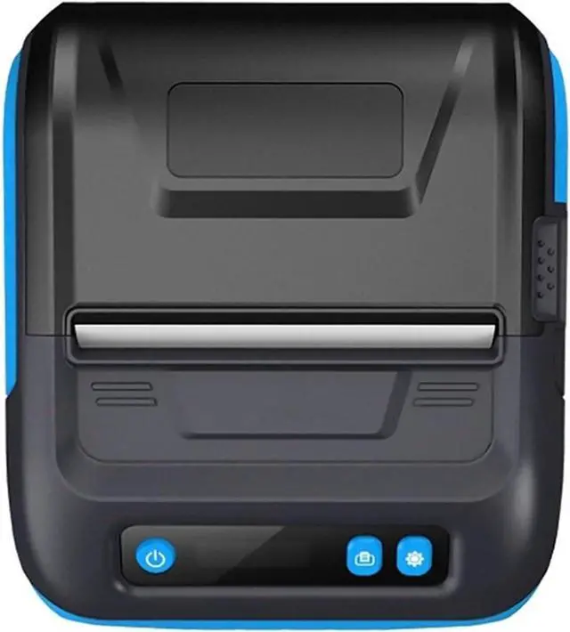 Alt view image 4 of 7 - Mini Inkjet Printer, 80mm Wireless Bluetooth Thermal Receipt Printer  2-Inch Portable Label and Sticker Printer, Mini POS Receipt Label Maker for e Payment, Retail, Shipping,for Text Barcode