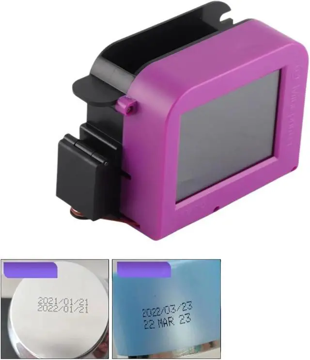 Alt view image 5 of 7 - Handheld Printer, Handheld Inkjet Printer Detachable Portable Smart Inkjet Coding Machine for Production Date Handheld Inkjet Printer,for Small Industrial