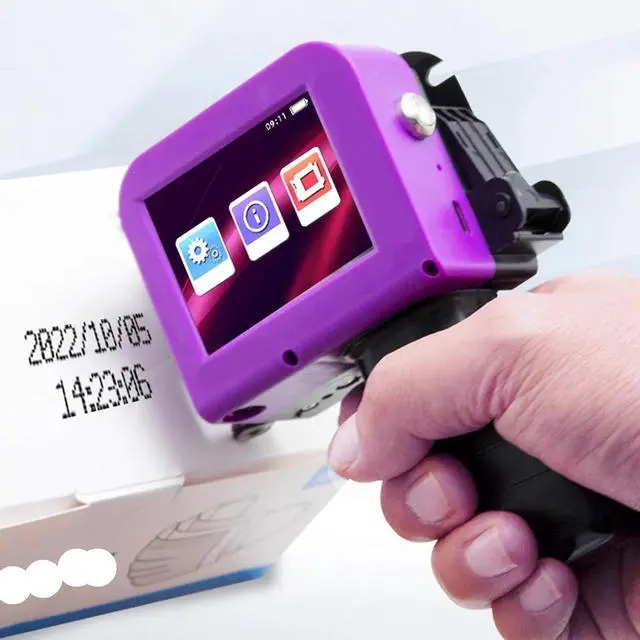 Alt view image 7 of 7 - Handheld Printer, Handheld Inkjet Printer Detachable Portable Smart Inkjet Coding Machine for Production Date Handheld Inkjet Printer,for Small Industrial