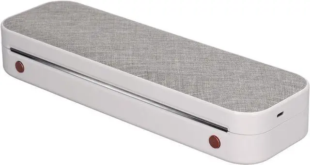 Alt view image 2 of 7 - Thermal Printer, Bluetooth Receipt Printer Wireless Mobile Printer Inkless Printing Machine, Portable Paper Printer for Office School Home