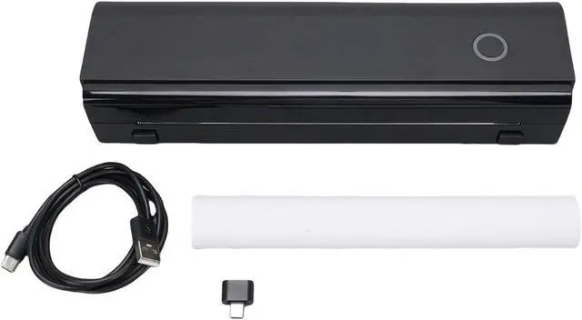 Main image of Fafeicy Portable Inkless Printer, Wireless Thermal Printer with Bluetooth USB, Compact Travel Printer for Home Office Use