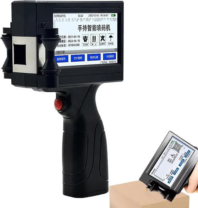 Main image of Small Printer Inkjet Coder, 12.7MM Online Inkjet Coder with Touch Screen, Portable Intelligent Upgraded Printer Handheld Inkjet Printer